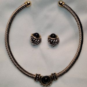 Earrings & Choker Set